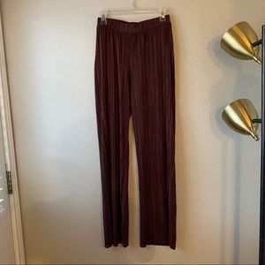 BNWT Brown Flowy Zara Pants